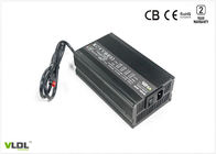 Black Silver Pengisi Baterai Portabel Dan Cerdas 12V 25A Untuk Paket Baterai Lithium Dan SLA