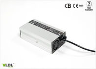 Pengisi Baterai PFC Hitam Atau Perak Input 12V 10A 110 - 230Vac Untuk Daya AC Dari Generator